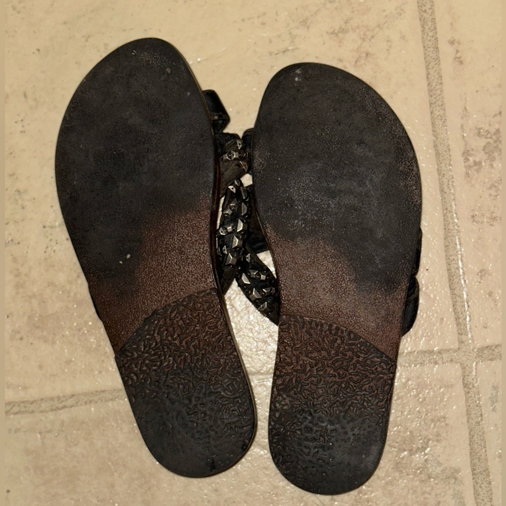 Sandals by Gypsy Love. Worn to a very comfortable break in.